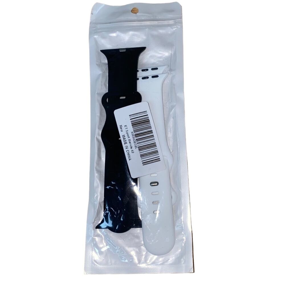 NWT Black‎ & White 42MM Watch Bands